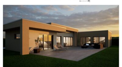 Projet de maison plain-pied à Estrablin
